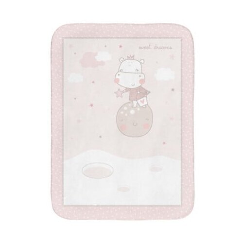  KikkaBoo super soft baby ćebence 80x110 Hippo Dreams Cene