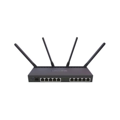 MikroTik RB4011iGS+5HacQ2HnD-IN, WiFi Router, Dual Band 1733Mb/s, 10x RJ45 1000Mb/s, 1x SFP+ Cene