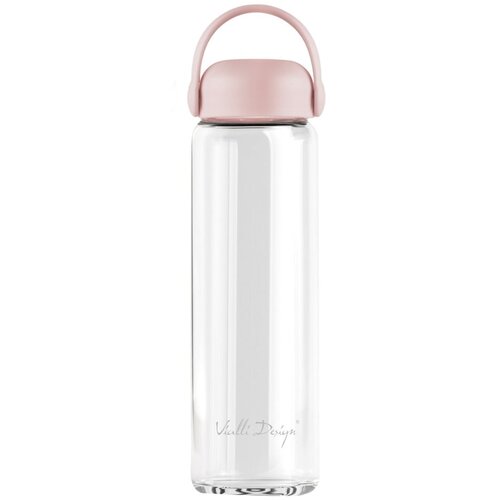 Vialli Design Rožnata steklena steklenica za vodo 540 ml Fuori &amp;ndash; Slike