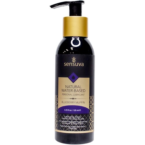 Sensuva Lubrikant Natural - Blueberry Muffin, 125 ml Slike