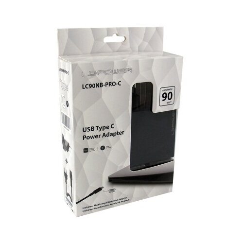 LC Power lc-90nb-pro-c nb adaptera 90w/usb type c ( 18902 ) Slike