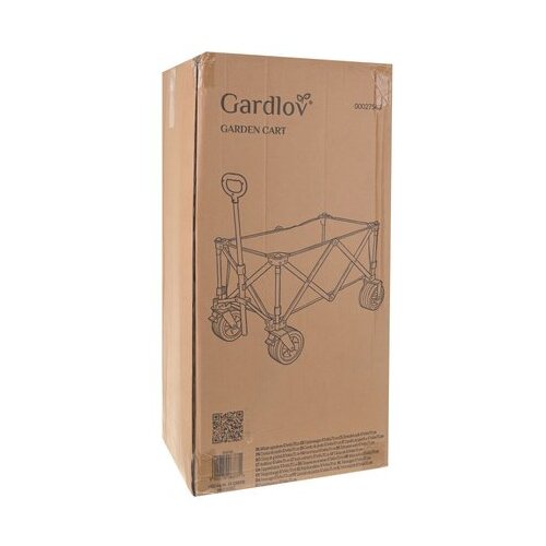 Gardlov zložljiv transportni voziček 150L &amp;ndash; 200 kg, terenski kolesi za pesek in vrt Slike