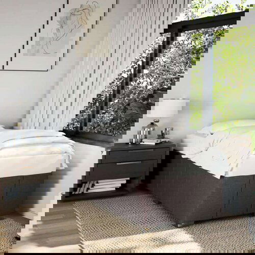 vidaXL Okvir za krevet tamnosmeđi 80x200 cm od tkanine Cijene