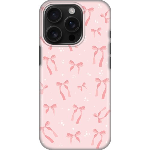  Torbica Silikonska Print za iPhone 16 Pro 6.3 Bow Cene