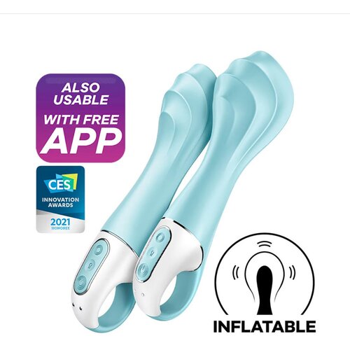 Satisfyer Vibrator sa naduvavanjem Air Pump 5+ Slike