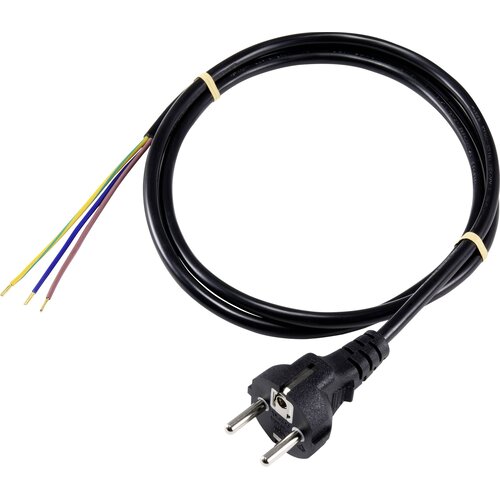 sygonix SY-5178372 tok priključni kabel črna 5 m, (20414600) Cene