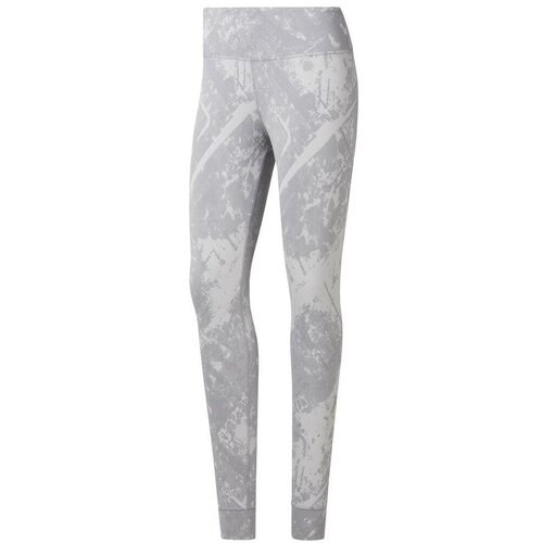 Reebok Hlače Combat Lux Bold Jacquard Siva Slike