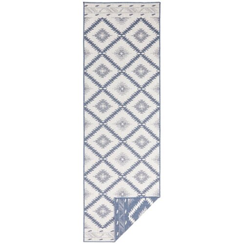 NORTHRUGS Plavo-krem vanjski tepih Malibu, 80 x 250 cm Slike