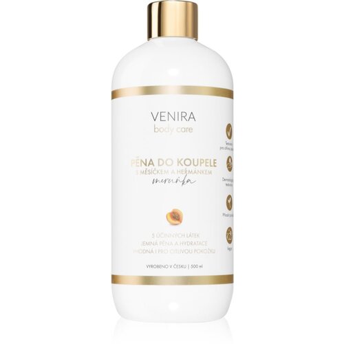 Venira Bath Foam with Calendula and Chamomile pena za kopel Apricot 500 ml Cene