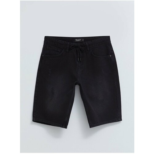 LC Waikiki Shorts - Black - Normal Waist Cene