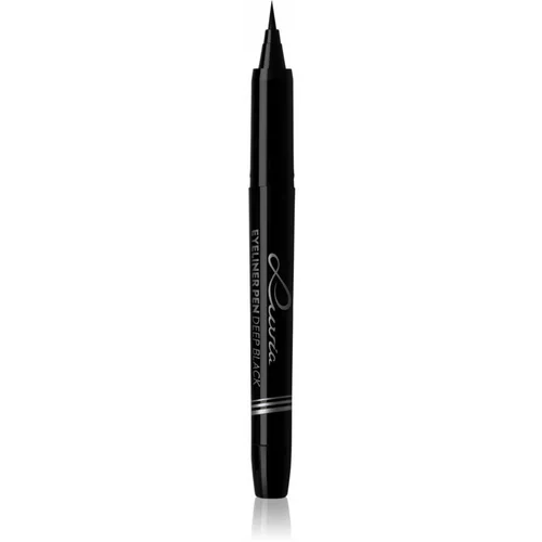 Luvia Cosmetics Eyeliner Pen vodootporni eyelineri s mat efektom nijansa Deep Black 1 ml