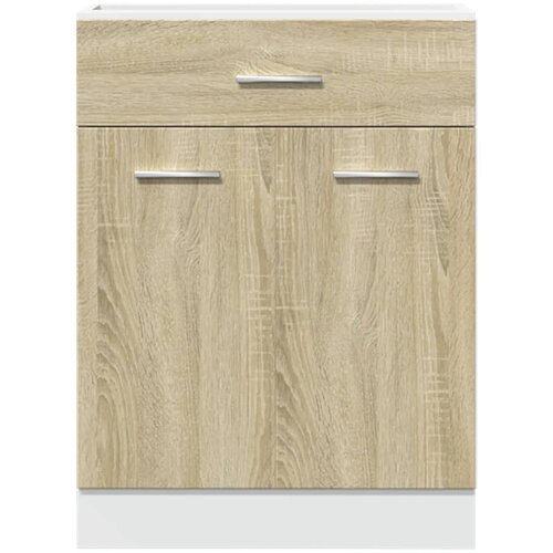  s donjim ladicama &amp;quot;Lyon&amp;quot; Sonoma hrast 60x46x81,5 cm Konstruirano drvo Slike