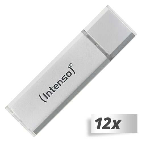 Intenso 12x1 alu line silber 8GB usb stick 2.0 Slike