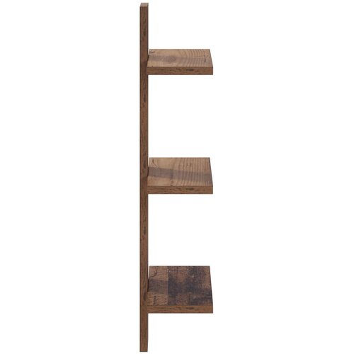  Zidna polica Drvo hrasta 30 x 13.5 x 64.5 cm Prerađeno drvo Slike