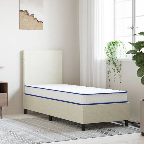 vidaXL Vzmetnica s spominsko peno bela 80x200x17 cm Cene