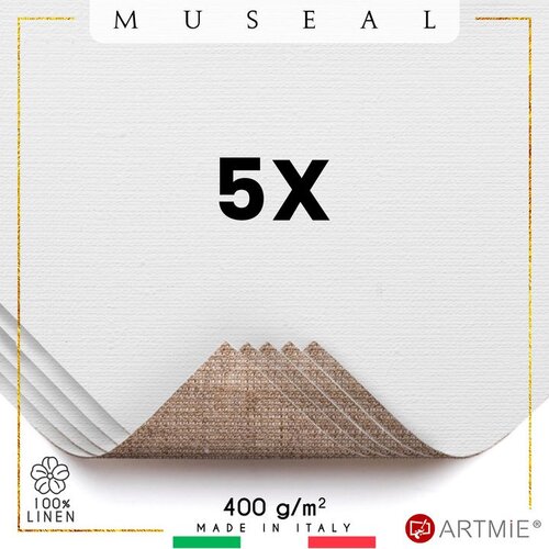  Uzorci slikarskog platna ARTMIE MUSEAL - 5 kom (ARTMIE uzorak platna) Slike