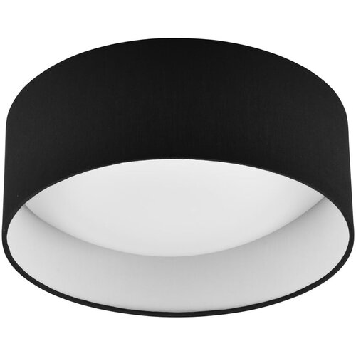 Tri O črna led stropna svetilka ø 30 cm locarno – Cene