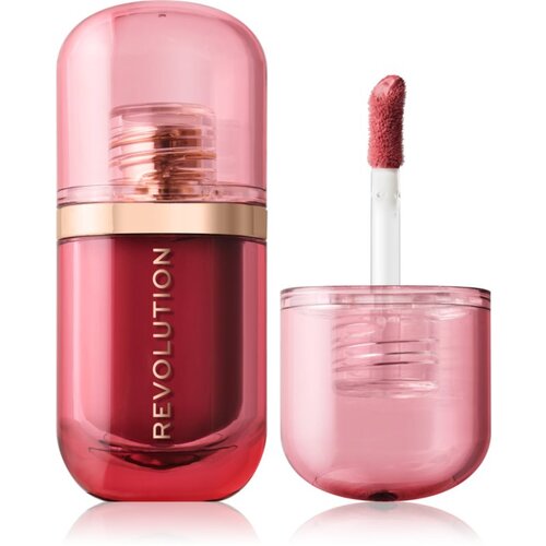 Makeup Revolution Superdewy Blush Burst tekuće rumenilo nijansa Rose All Day Dusty Pink 4.2 ml Slike