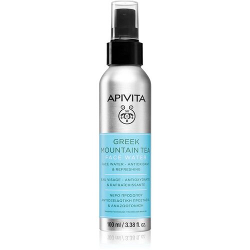 Apivita Greek Mountain Tea Face Water vlažilna voda za obraz za pomiritev kože 100 ml Slike