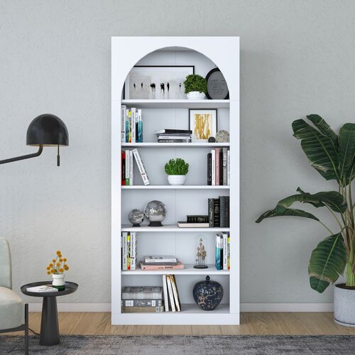 Hanah home HC116 - 3142 white bookshelf Cene