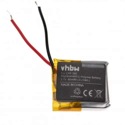 VHBW baterija za fitbit charge 2, 60 mah