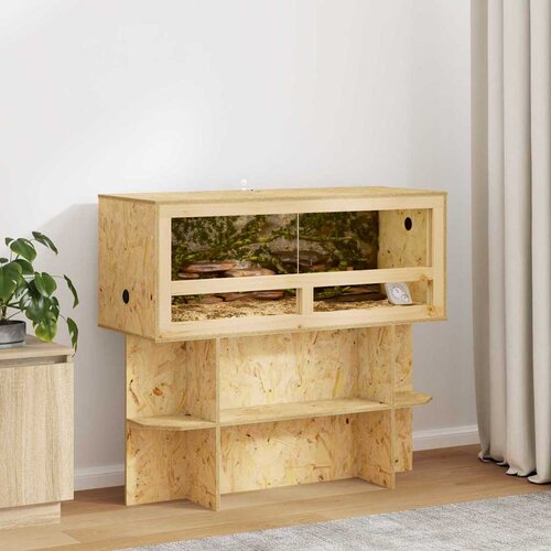 vidaXL Terarij Rjava 100 x 40 x 40 cm OSB Cene