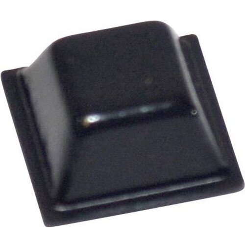 Toolcraft PD2126SW (L x B x H) 12.7 x 12.7 x 5.8mm, PU, crna Cene