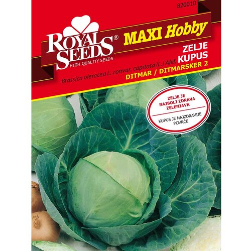 ROYAL SEEDS Sjeme povrća MAXI HOBBY 10 KUPUS DITMAR Cijene