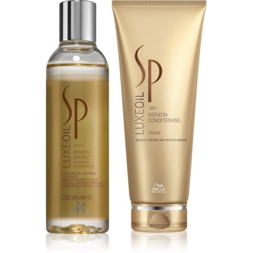 Wella Professionals SP Luxe Oil sada set za o&amp;scaron;tećenu kosu 2 kom Slike