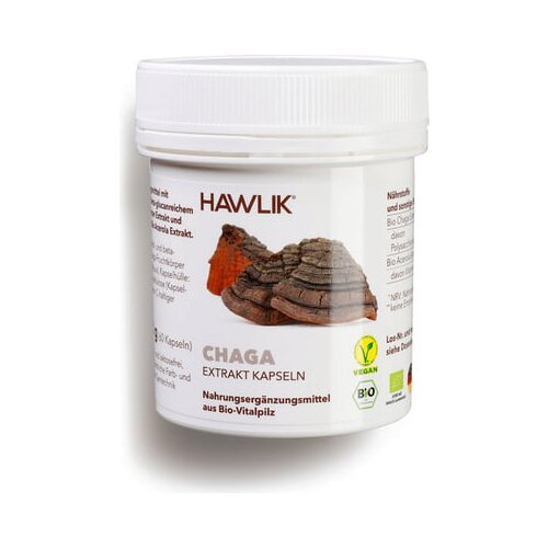 Hawlik bio Chaga ekstrakt - kapsule - 60 kaps. Cene