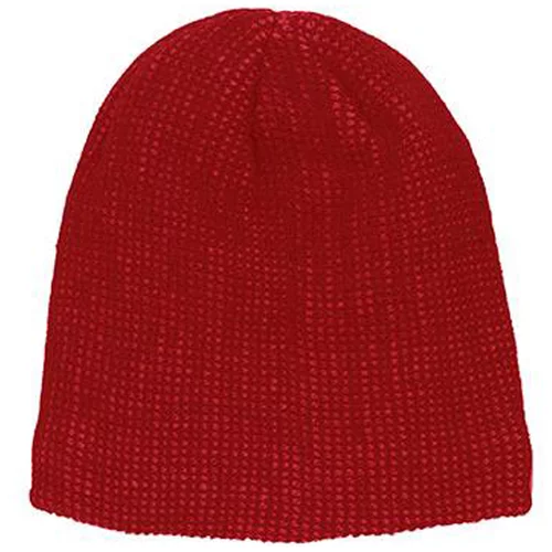 Kapa zimska kapa Nepal Melange, pletena, rdeča