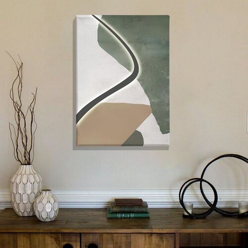 WALLXPERT ASR_CNV25-22 - Vi&scaron;enamensko Dekorativno Platno 50 x 70 cm Cene