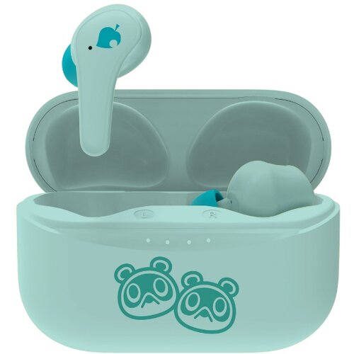 Otouch Brezžične slu&amp;scaron;alke OTL Technologies Animal Crossing AC0875 TWS s polnilnim ohi&amp;scaron;jem, zelene, (20869508) Slike