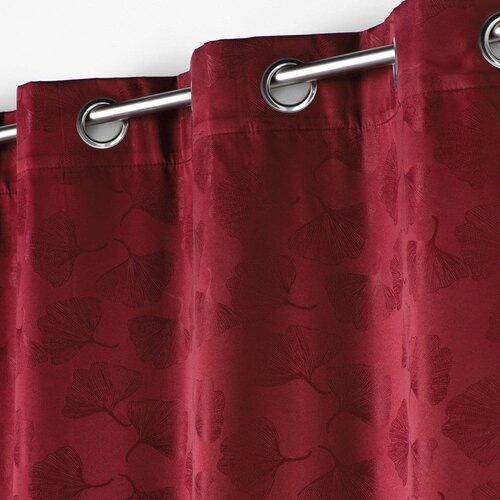Douceur d int&amp;eacute;rieur Bordo rdeča zavesa zatemnitvena 140x260 cm Lunella &amp;ndash; Slike