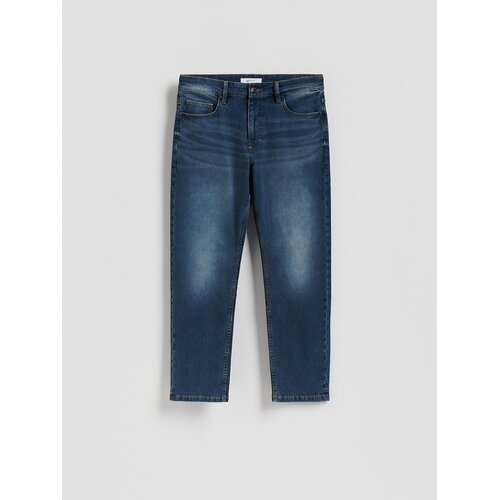 Reserved Straight fit traperice - indigo jeans Cijene