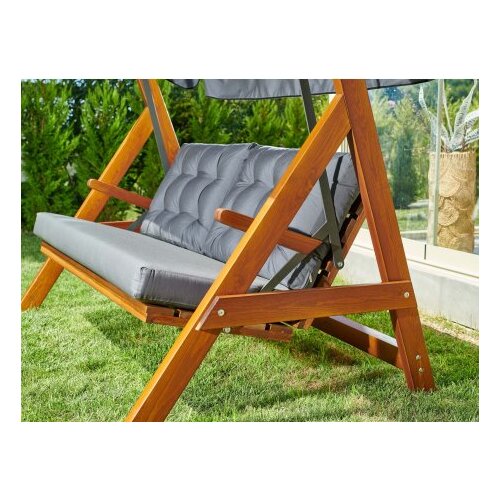 Hanah home paris 2000 - anthracite anthracite garden triple swing chair Slike