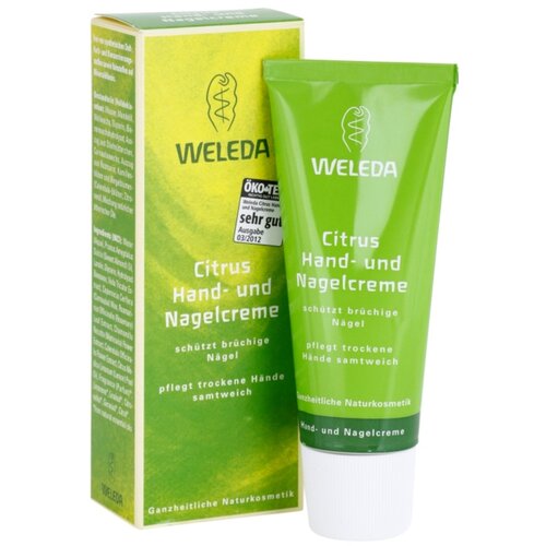 Weleda Citrus Hand and Nail krema za nego suhih rok in krhkih nohtov 50 ml za ženske Slike