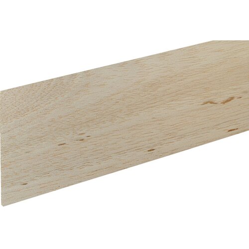 PROFILES AND MORE Ravni profil (D x &amp;Scaron; x V: 1 m x 100 mm x 1 mm, Drvo balse) Slike