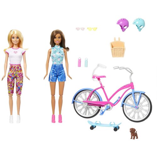 Barbie set sa biciklom i skejtom Cene