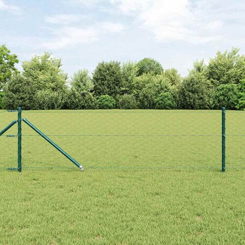  Heksagonalna ograda s stubom 10 x 0,6 m Čelik premazan PVC-om Slike