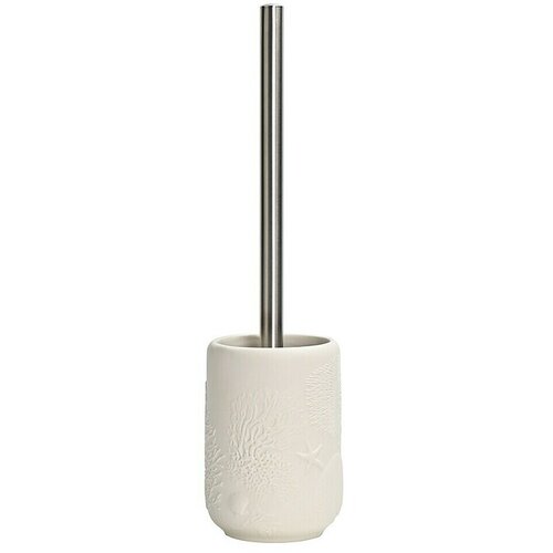 CAMARGUE Garnitura z WC &amp;scaron;četko (Bela, Okrogle oblike, &amp;Oslash; x V: 9 x 35 cm) Slike