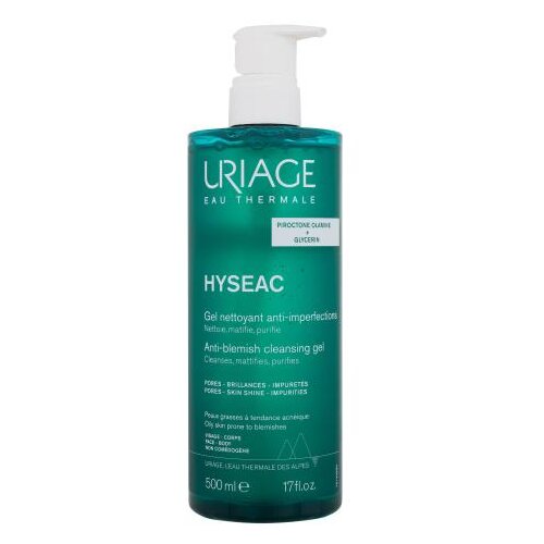 Uriage Hys&amp;eacute;ac Anti-Blemish Cleansing Gel gel za či&amp;scaron;ćenje lica masna 500 ml unisex Slike