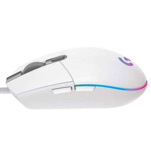 Logitech G102 LIGHTSYNC gaming optična bela mi&amp;scaron;ka Slike