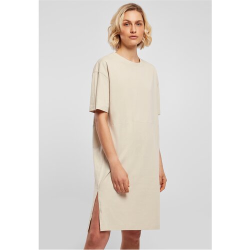UC Ladies Women&amp;#039;s Organic Oversized T-Shirt with Soft Grass Slit Slike