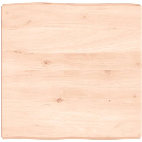 vidaXL Mizna plošča 60x60x6 cm neobdelana trdna hrastovina Cene