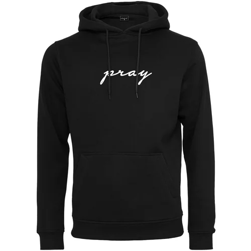 Mister Tee Sweater majica 'Pray' crna / bijela