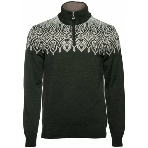 Dale of Norway Winterland Mens Merino Wool Sweater Dark Green/Off White/Mountainstone L Jumper