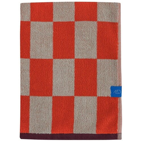 Mette Ditmer Denmark Narančasti/bež ručnik od organskog pamuka od frotira 70x133 cm Retro &ndash; Cijene