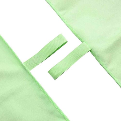 VidaXL Sportski Ručnici 2 pcs Zelena 140 x 70 cm Poliester i poliamid Slike