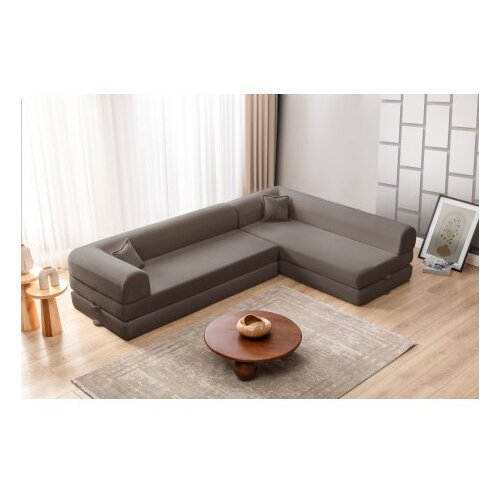 Atelier Del Sofa ugaona garnitura legom eco brown Slike